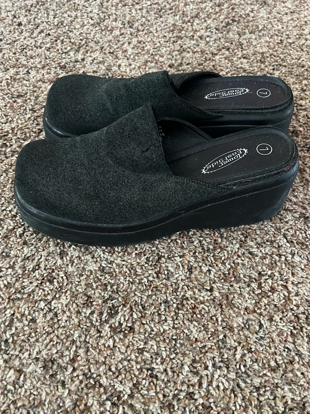 Vintage Y2K platform mules